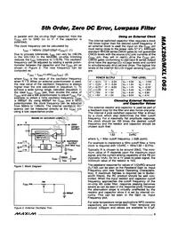MAX280EWE+T Datasheet Page 5