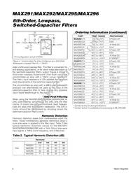 MAX295C/D Datasheet Page 8