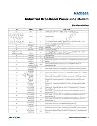 MAX2982GCD/V+T Datasheet Page 8