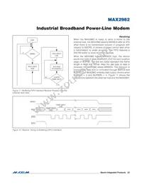 MAX2982GCD/V+T Datasheet Page 23