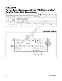 MAX2991ECM+T Datasheet Page 10