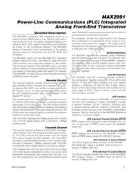 MAX2991ECM+T Datasheet Page 11