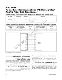 MAX2991ECM+T Datasheet Page 18