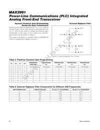 MAX2991ECM+T Datasheet Page 20