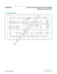 MAX30002CWV+T Datasheet Page 2