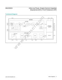 MAX30003CWV+T Datasheet Page 2