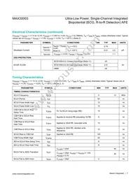 MAX30003CWV+T Datasheet Page 7