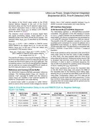 MAX30003CWV+T Datasheet Page 21