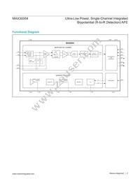 MAX30004CWV+ Datasheet Page 2