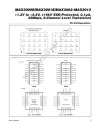 MAX3002EUP/GG8 Datasheet Page 21