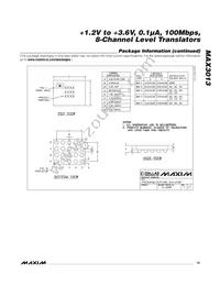 MAX3013EBP+T Datasheet Page 15