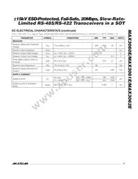 MAX3062EEKA#G16 Datasheet Page 3