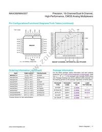 MAX306C/D Datasheet Page 11