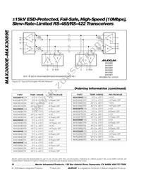 MAX3082ECSA+TG24 Datasheet Page 20