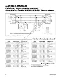 MAX3084ESA+T Datasheet Page 20