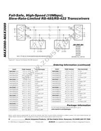 MAX3088CSA+TG035 Datasheet Page 20