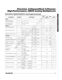 MAX308C/D Datasheet Page 3