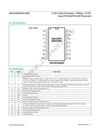 MAX3096CEE+TGA8 Datasheet Page 7