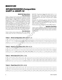 MAX3100EEE+TG05 Datasheet Page 8