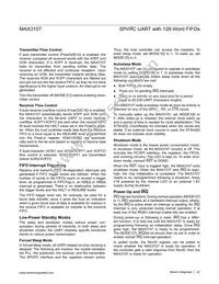 MAX3107ETG+TG3U Datasheet Page 22