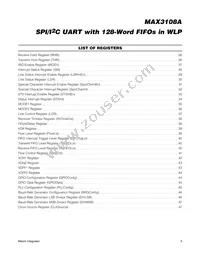 MAX3108AEWA+ Datasheet Page 5