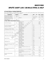 MAX3108AEWA+ Datasheet Page 9