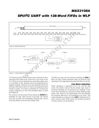 MAX3108AEWA+ Datasheet Page 17