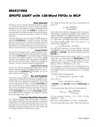 MAX3108AEWA+ Datasheet Page 18