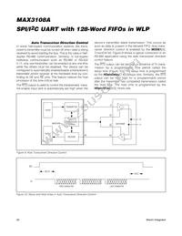 MAX3108AEWA+ Datasheet Page 20