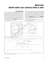 MAX3108AEWA+ Datasheet Page 21