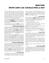 MAX3108AEWA+ Datasheet Page 23