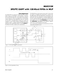 MAX3108EWA+T Datasheet Page 21