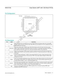 MAX3109ETJ+T Datasheet Page 14