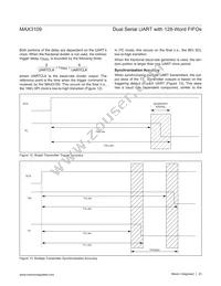 MAX3109ETJ+T Datasheet Page 23