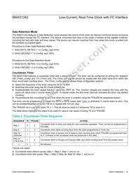 MAX31342EWA+ Datasheet Page 12