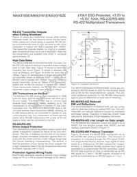 MAX3162ECAI+T Datasheet Page 18