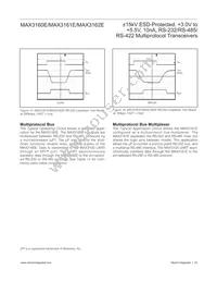 MAX3162ECAI+T Datasheet Page 19
