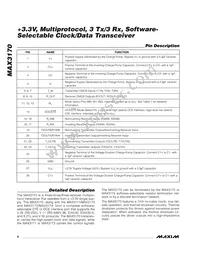 MAX3170CAI+TG52 Datasheet Page 8