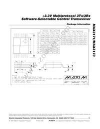 MAX3171CAI+TG52 Datasheet Page 15