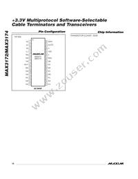 MAX3172EAI+TG52 Datasheet Page 18