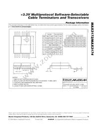 MAX3172EAI+TG52 Datasheet Page 19