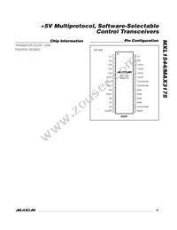 MAX3175CAI+T Datasheet Page 19