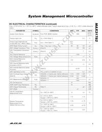 MAX31782ETL+T Datasheet Page 3