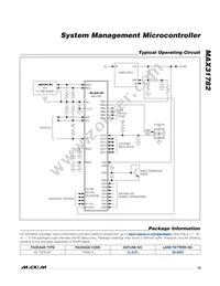 MAX31782ETL+T Datasheet Page 19