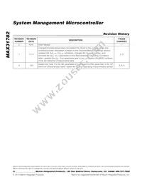 MAX31782ETL+T Datasheet Page 20