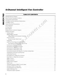 MAX31785ETL+T Datasheet Page 2