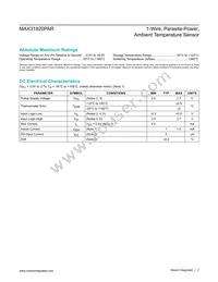 MAX31820PARMCR+T Datasheet Page 2