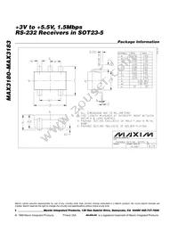 MAX3183EUK-T Datasheet Page 6