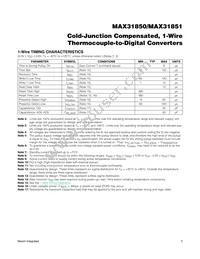 MAX31851RATB+T Datasheet Page 5