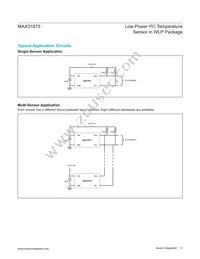 MAX31875R0TZS+ Datasheet Page 13
